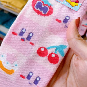 Kirby Socks Cherry (Size 23~25cm)