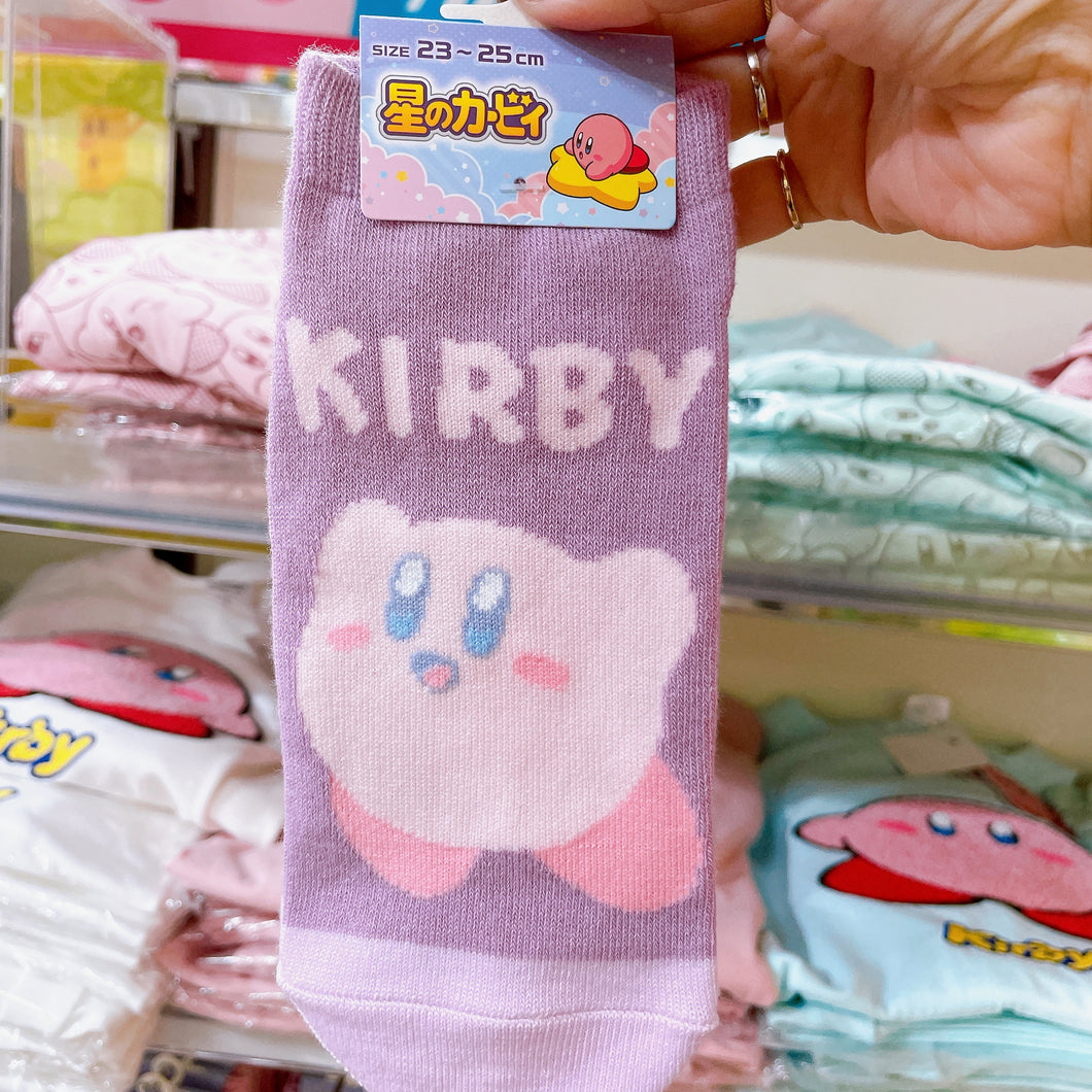 Kirby Socks Purple (Size 23~25cm)