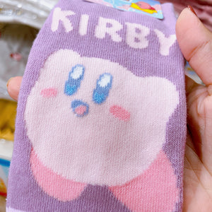 Kirby Socks Purple (Size 23~25cm)