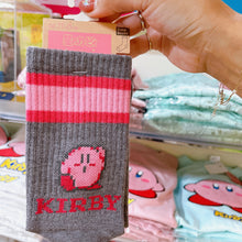 قم بتحميل الصورة في عارض الصور، Kirby Crew Socks Dark Grey (Size 23~25cm)