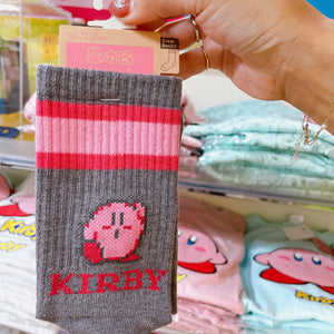 Kirby Crew Socks Dark Grey (Size 23~25cm)