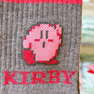 Kirby Crew Socks Dark Grey (Size 23~25cm)