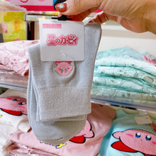 قم بتحميل الصورة في عارض الصور، Kirby Long Socks Grey (Size 23~25cm)