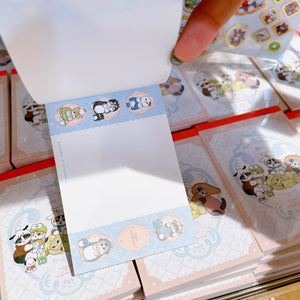 Mofusand x Sanrio Characters Memo Notebook