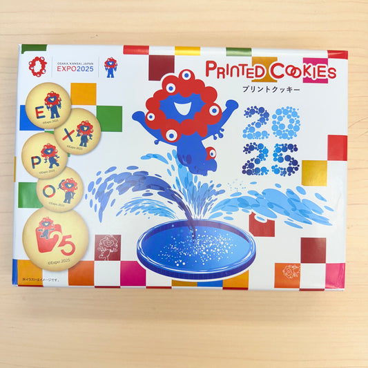EXPO Character Printed Cookies 14 pcs (Plain) - Osaka EXPO 2025 Limited Edition