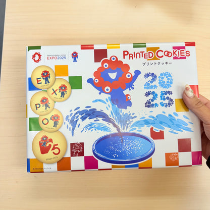 EXPO Character Printed Cookies 14 pcs (Plain) - Osaka EXPO 2025 Limited Edition