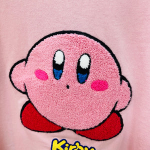 Kirby Embroidered T-shirt Light Pink (M & L Size)