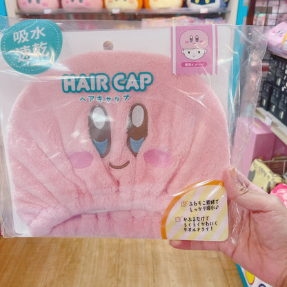 Kirby Shaped Hair Cap for Hair Drying