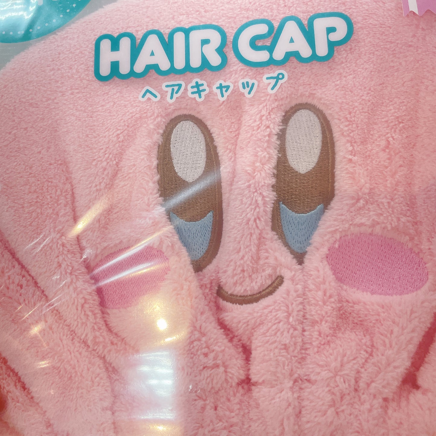 Kirby Shaped Hair Cap for Hair Drying