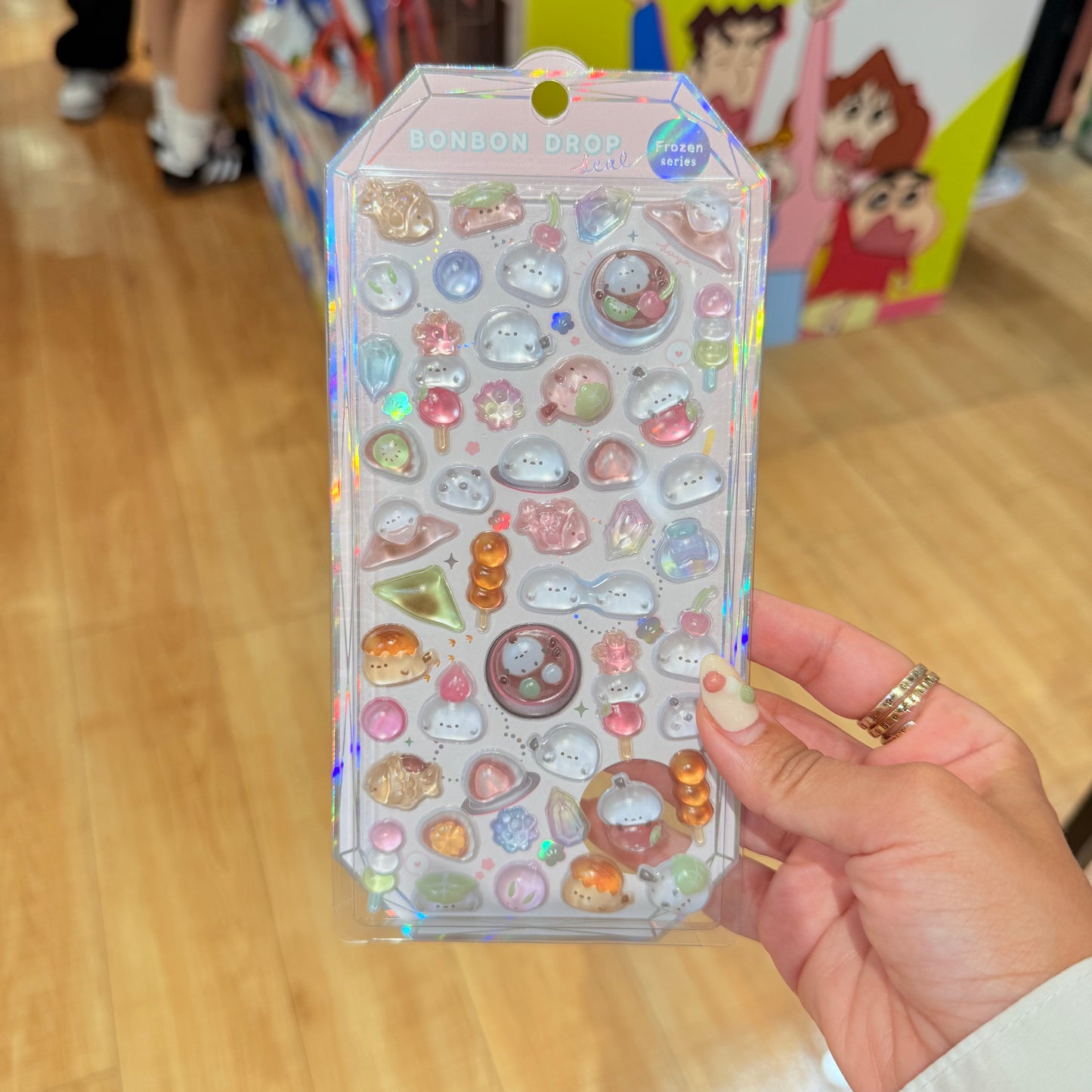 Bonbon Drop 3D  Sticker for DIY Iphone Cover Design (Japanese Mochi)