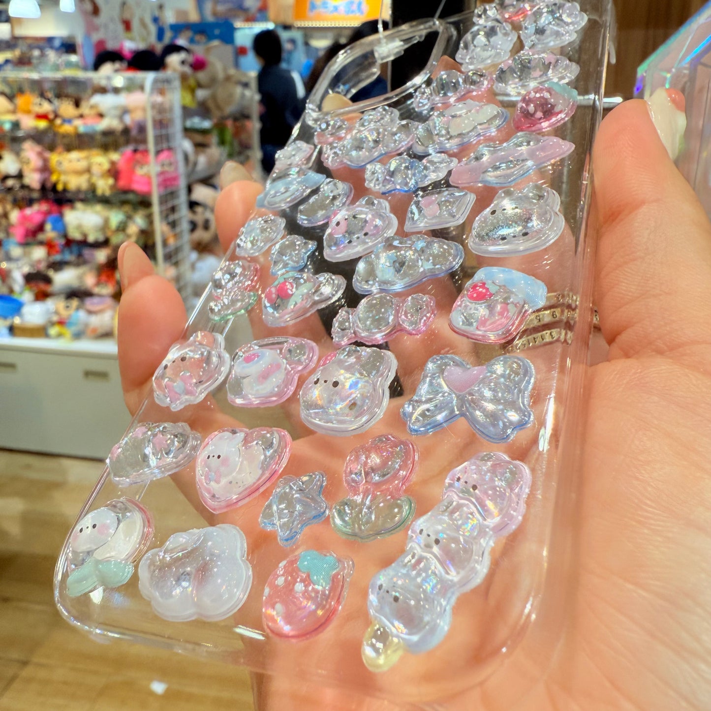 Bonbon Drop 3D Sticker for DIY Iphone Cover Design (Sea Life)