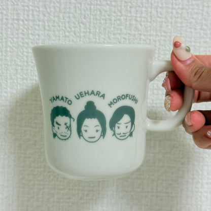 Detective Conan Ceramic Mug Cup (Yamato, Uehara, Morofushi)