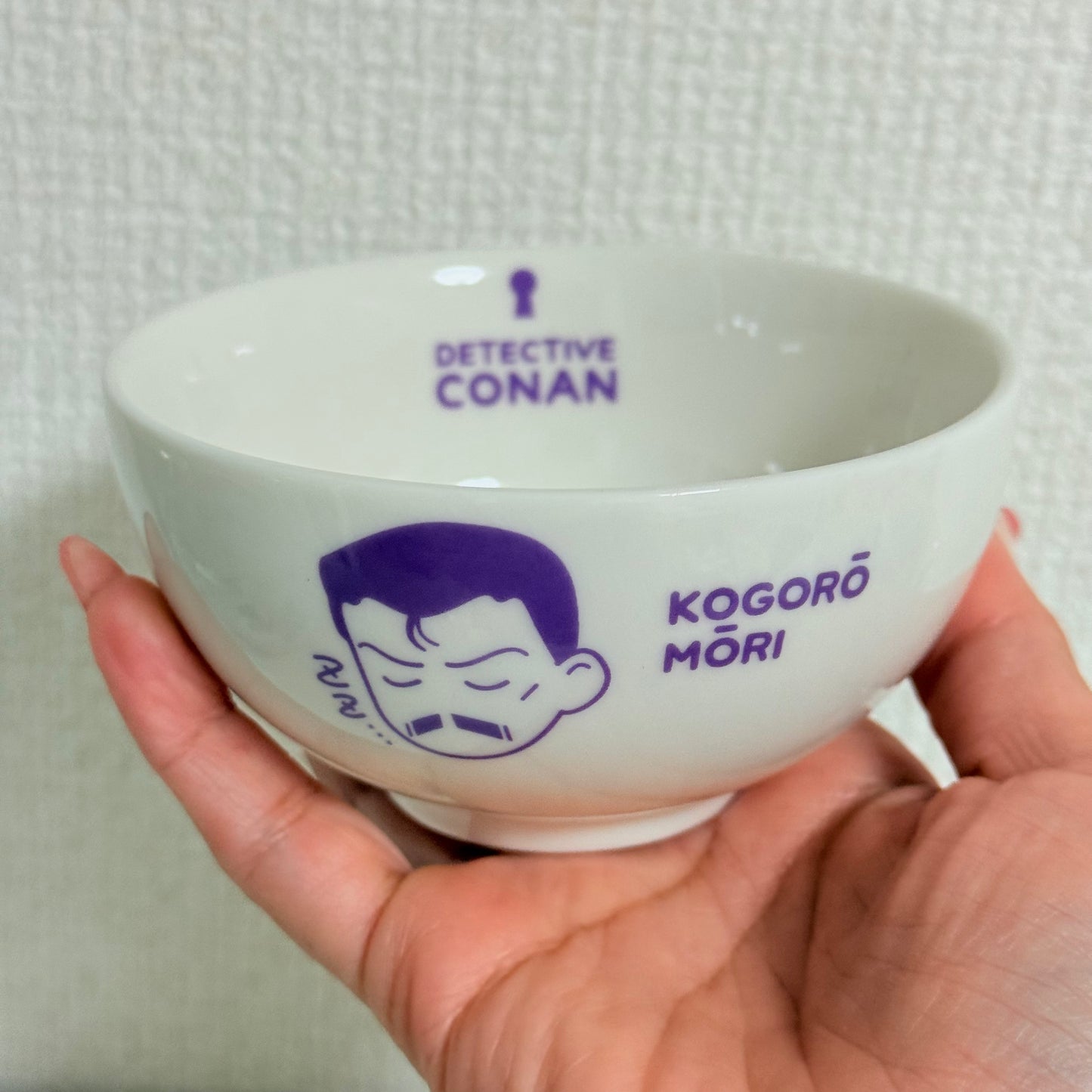 Detective Conan Ceramic Bowl (Kogoro Mori)