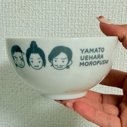 Detective Conan Ceramic Bowl (Yamato, Uehara, Morofushi)