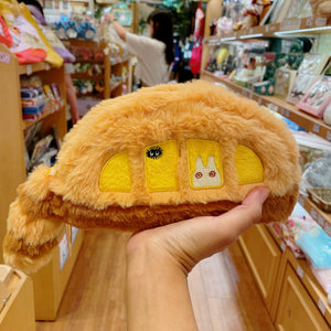 Ghibli Character the Cat Bus Fluffy Pouch