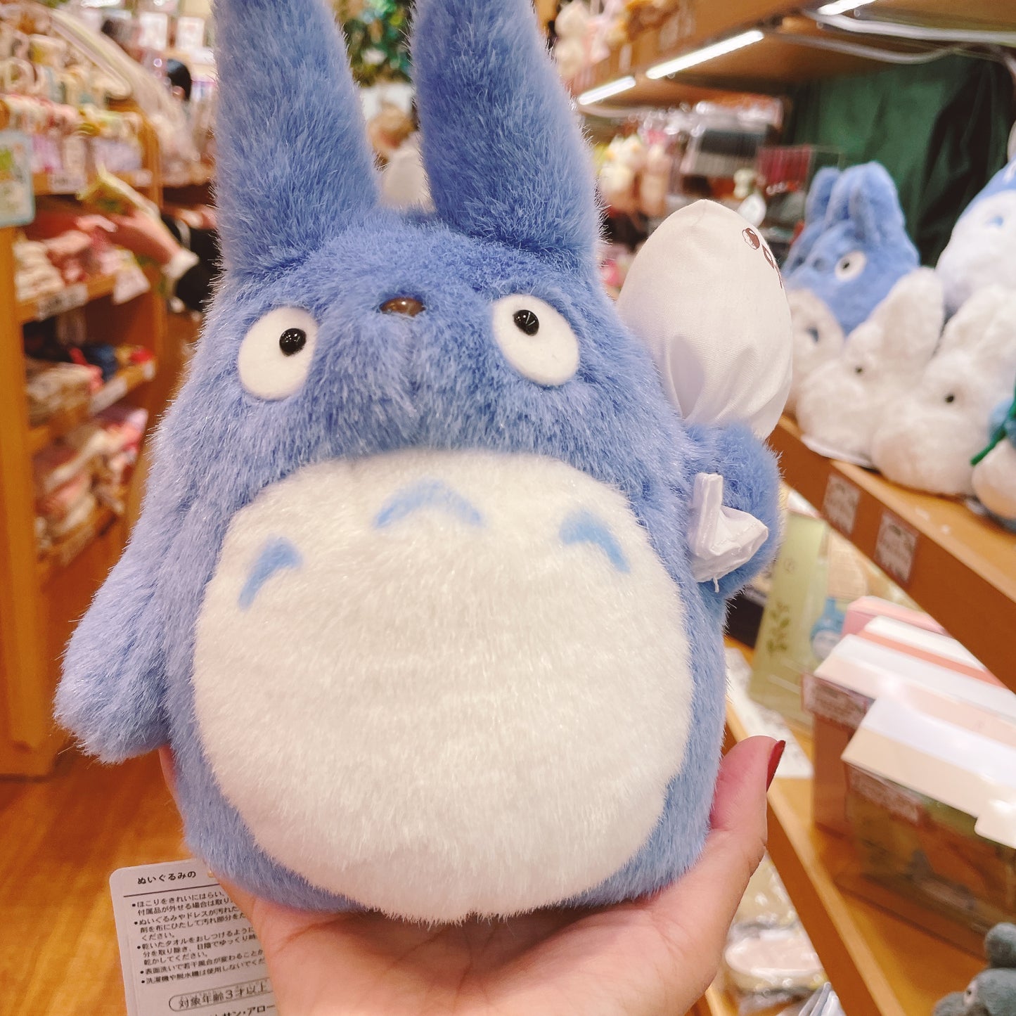 Ghibli Characters Totoro Plushie Toy (Totoro S Size)