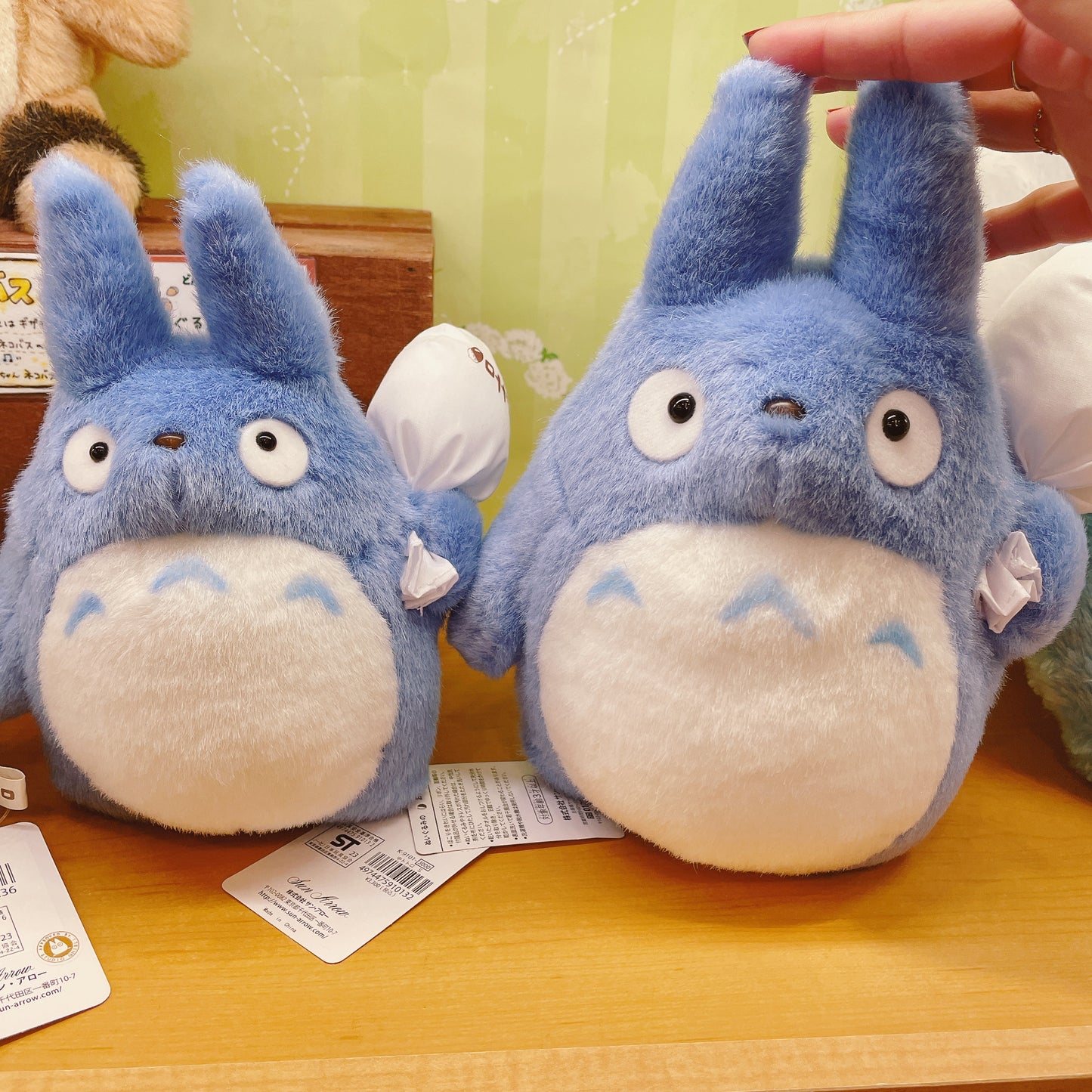 Ghibli Characters Totoro Plushie Toy (Totoro S Size)