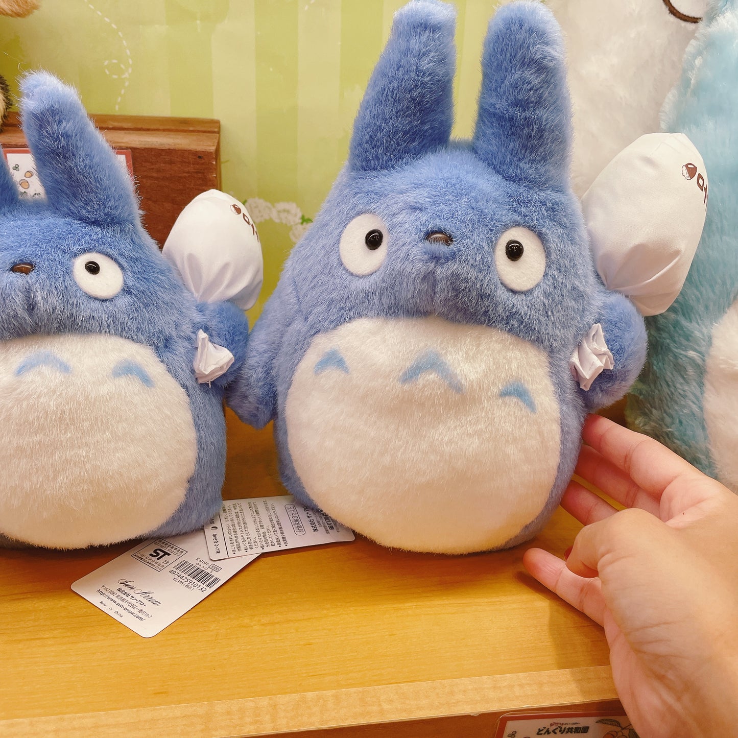 Ghibli Characters Totoro Plushie Toy (Totoro S Size)