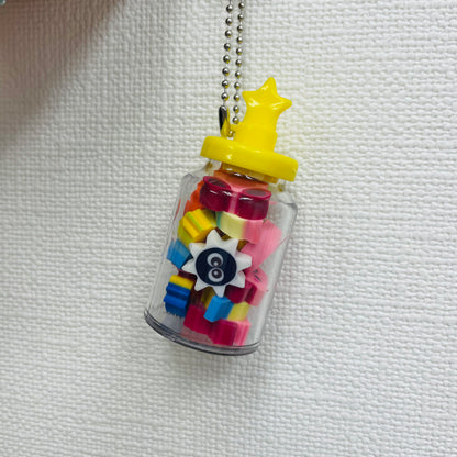 Kirby Mini Eraser Bottle Keychain