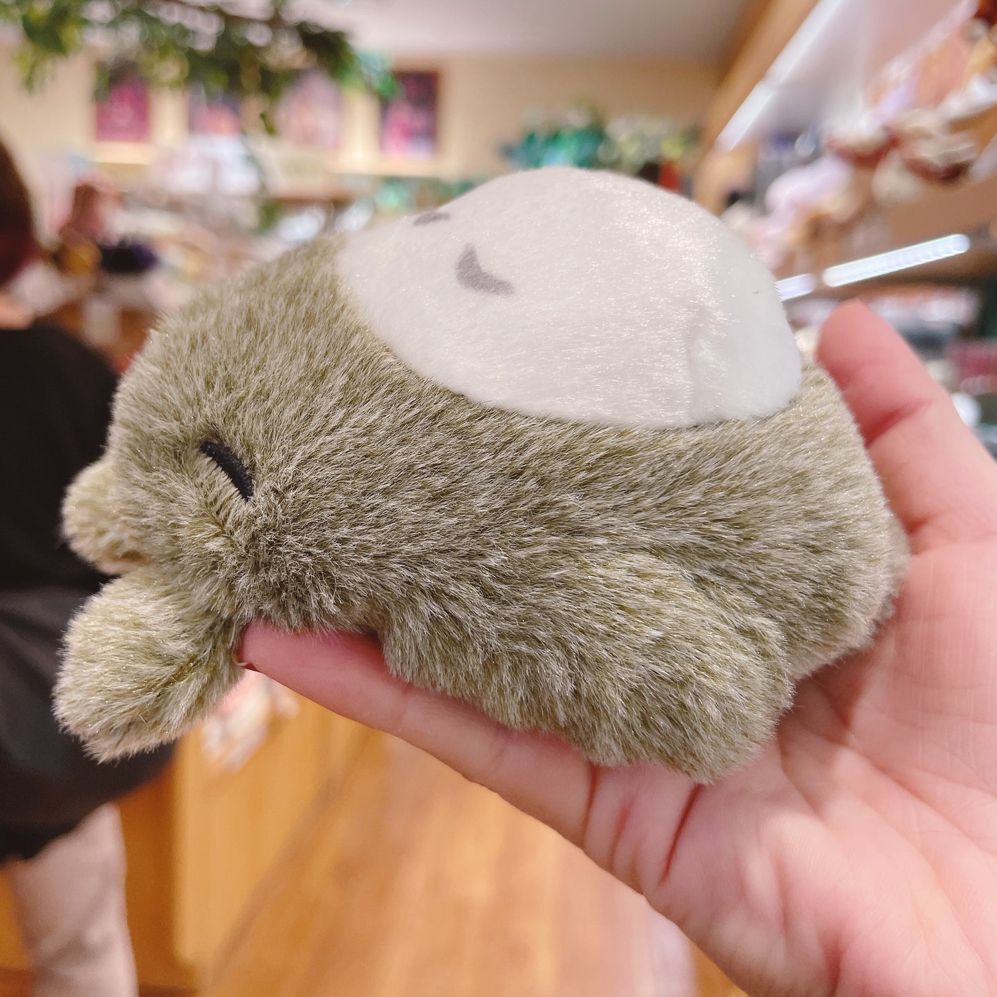 Ghibli Characters Small Size Fluffy Sleeping Totoro Plush Toy