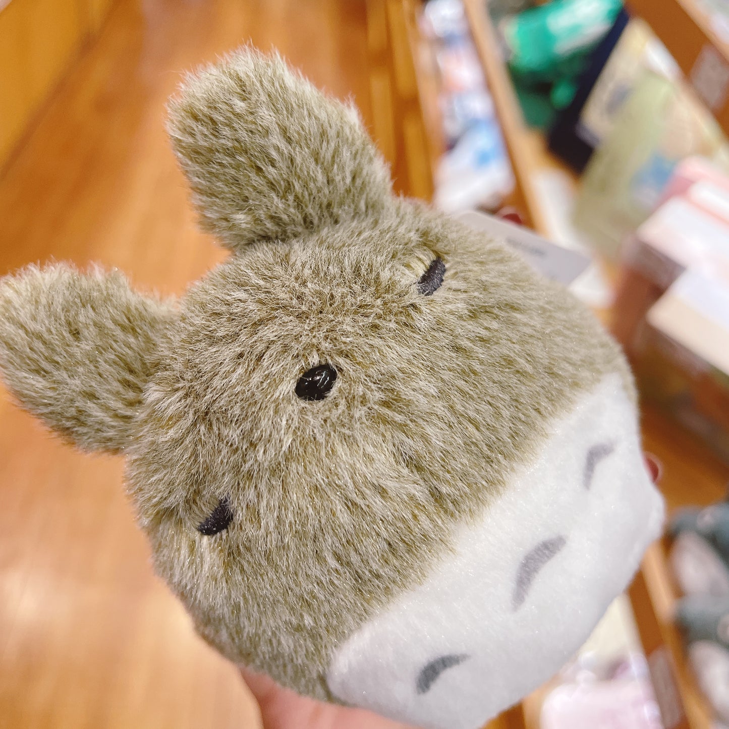 Ghibli Characters Small Size Fluffy Sleeping Totoro Plush Toy