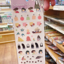 قم بتحميل الصورة في عارض الصور، Ghibli Characters Schedule Seal Stickers (Spirited Away)