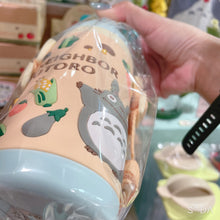 قم بتحميل الصورة في عارض الصور، My Neighbor Totoro 3D Vegetable Stainless Bottle With Straw(380ml)- Studio Ghibli