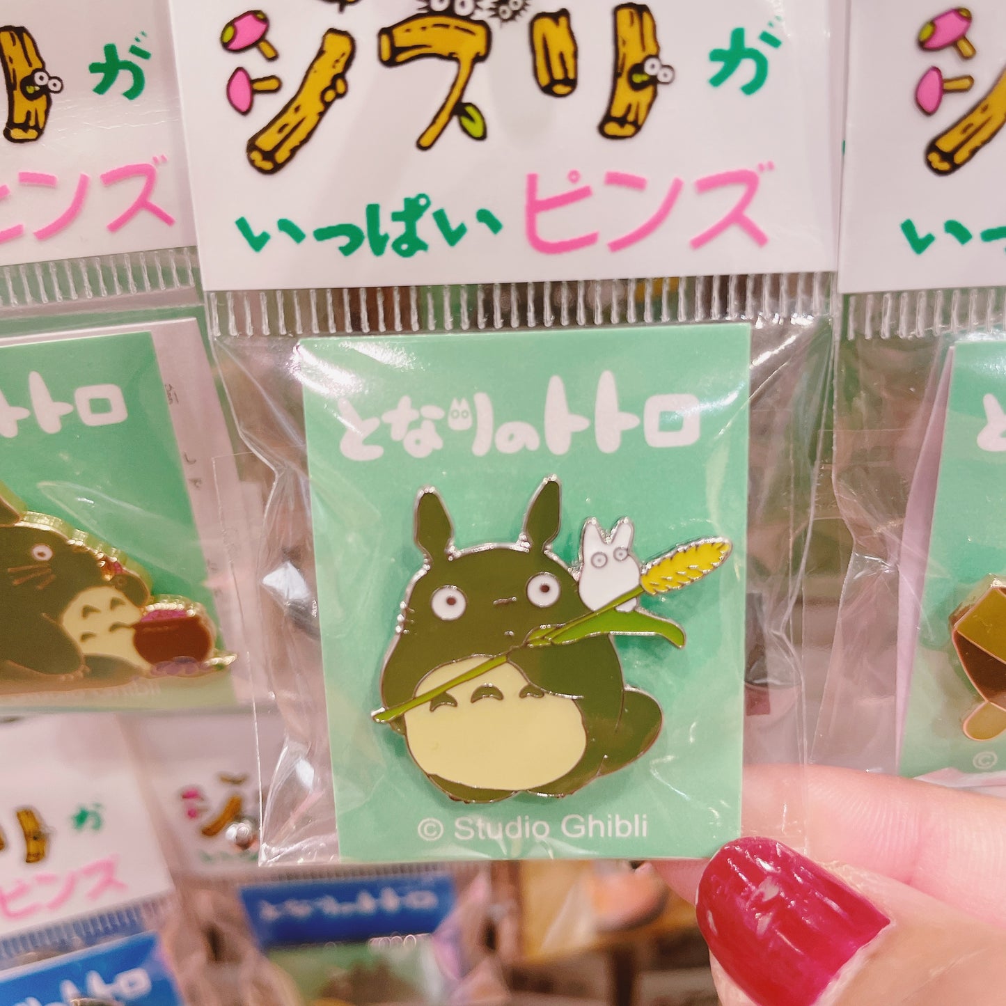 Ghibli My Neighbor Totoro Pin Badge