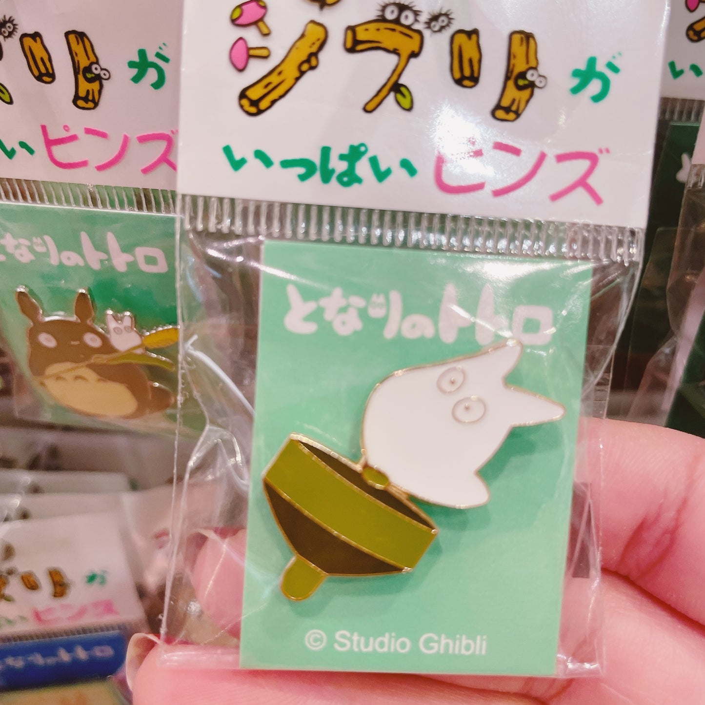 Ghibli My Neighbor Totoro Pin Badge (Mini Totoro)