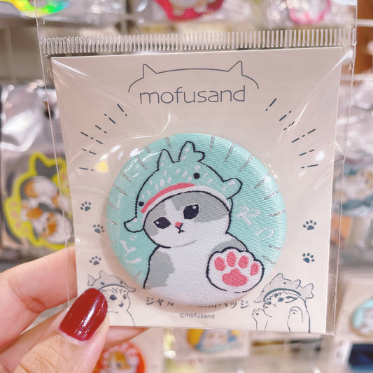 Mofusand Embroidery Pin Badge