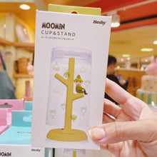 قم بتحميل الصورة في عارض الصور، Moomin Plastic Cup &amp; Stand Set (Snufkin)