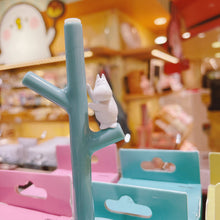 قم بتحميل الصورة في عارض الصور، Moomin Plastic Cup &amp; Stand Set (Moomintroll)