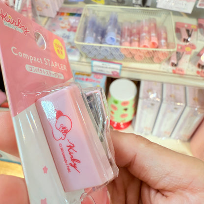Kirby of the Stars Mini Stapler SHINY POP Compact Stapler