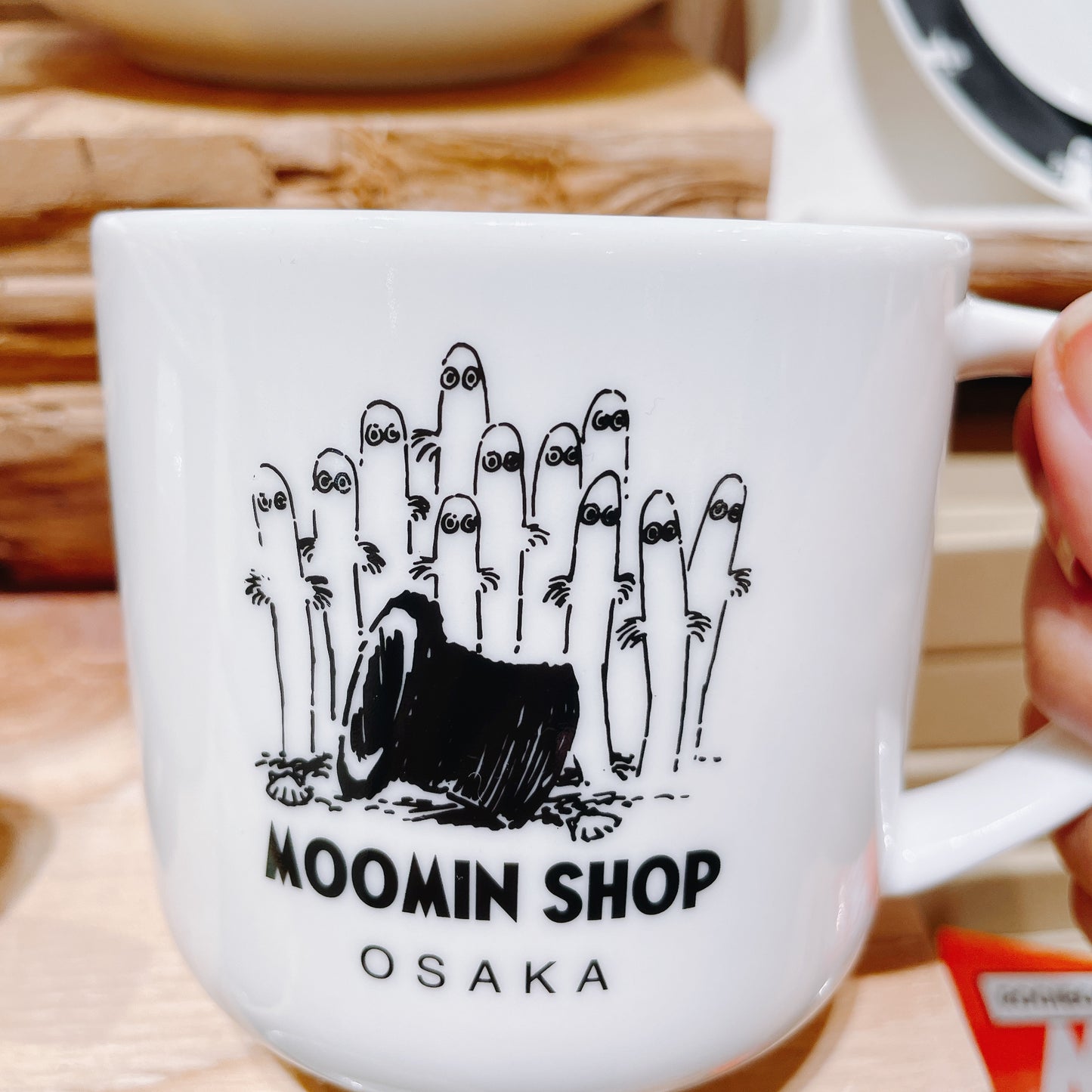 Moomin Shop Osaka Limited  Edition Ceramic Mug Cup