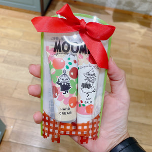 Moomin Hand Cream & Lip Balm Set (Lingonberry Jam)