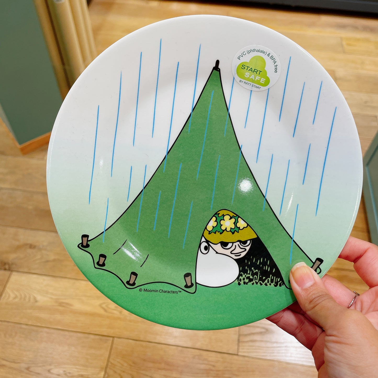 Moomin Plastic Plate