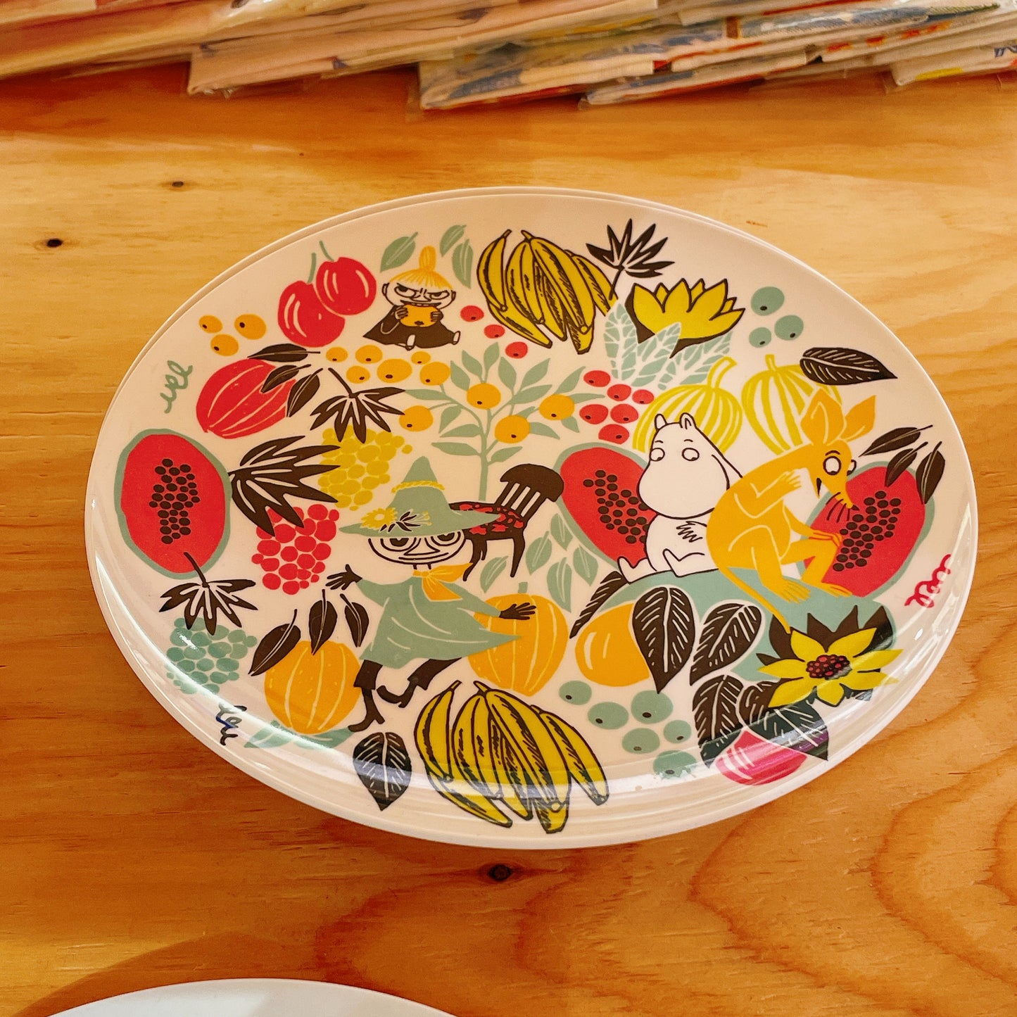 Moomin Plastic Plate