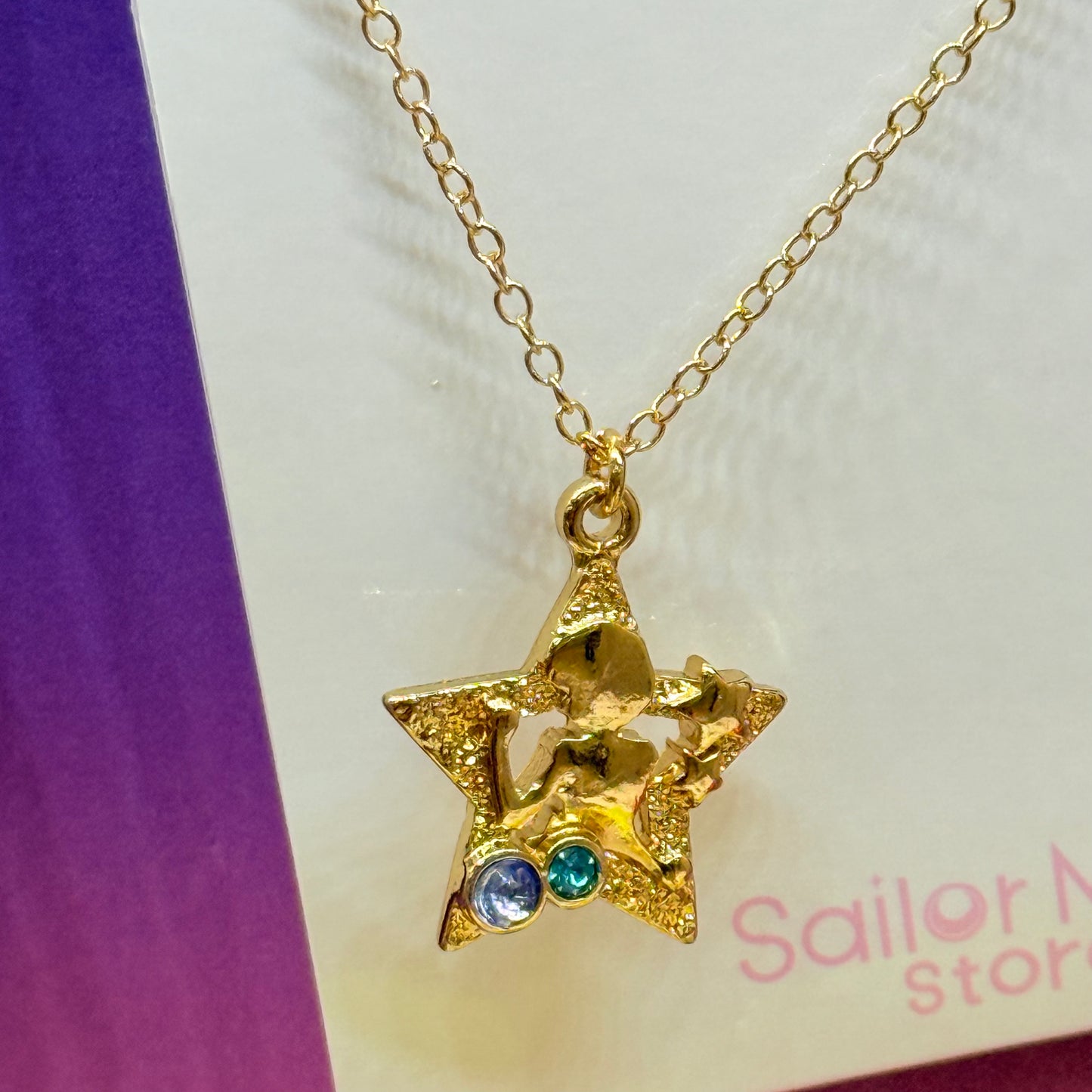 Sailor Moon Silhouette Necklace Sailor Mercury - Sailor Moon Limited