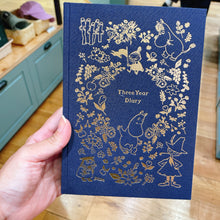 قم بتحميل الصورة في عارض الصور، Moomin 3years Diary Book (Blue)