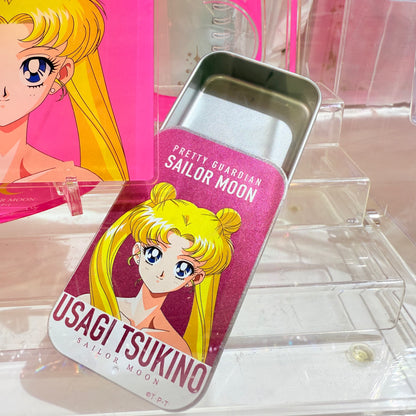 Sailor Moon Slide Tin Case (Tsukino Usagi) - Sailor Moon Limited