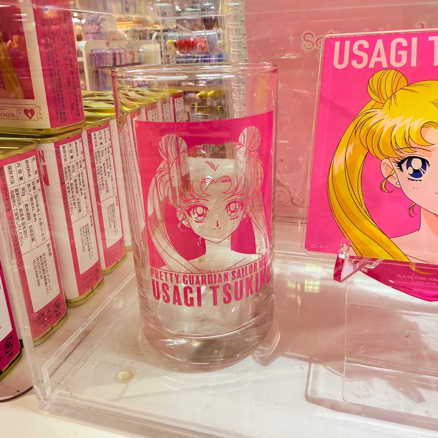 Sailor Moon Glass Cup (Tsukino Usagi) - Sailor Moon Limited