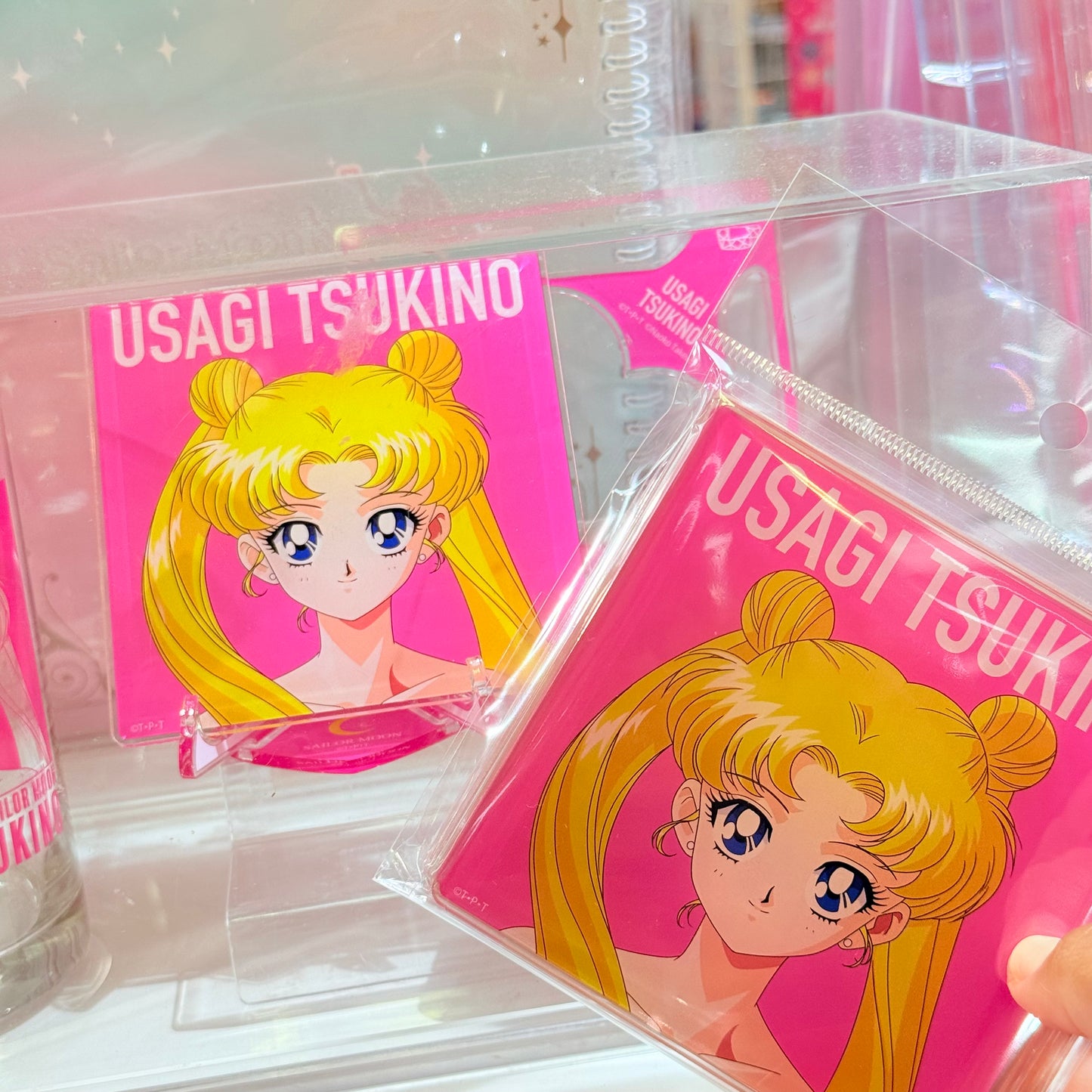Sailor Moon Acrylic Coaster and Stand Set (Tsukino Usagi) - Sailor Moon Limited