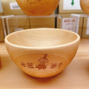 Moomin Wooden Soup Bowl (Little My)