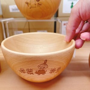 Moomin Wooden Soup Bowl (Little My)