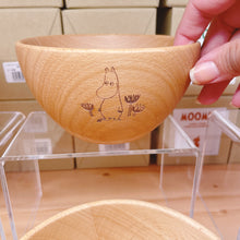 قم بتحميل الصورة في عارض الصور، Moomin Wooden Soup Bowl (Moomintroll)