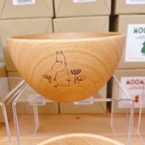 Moomin Wooden Soup Bowl (Moomintroll)