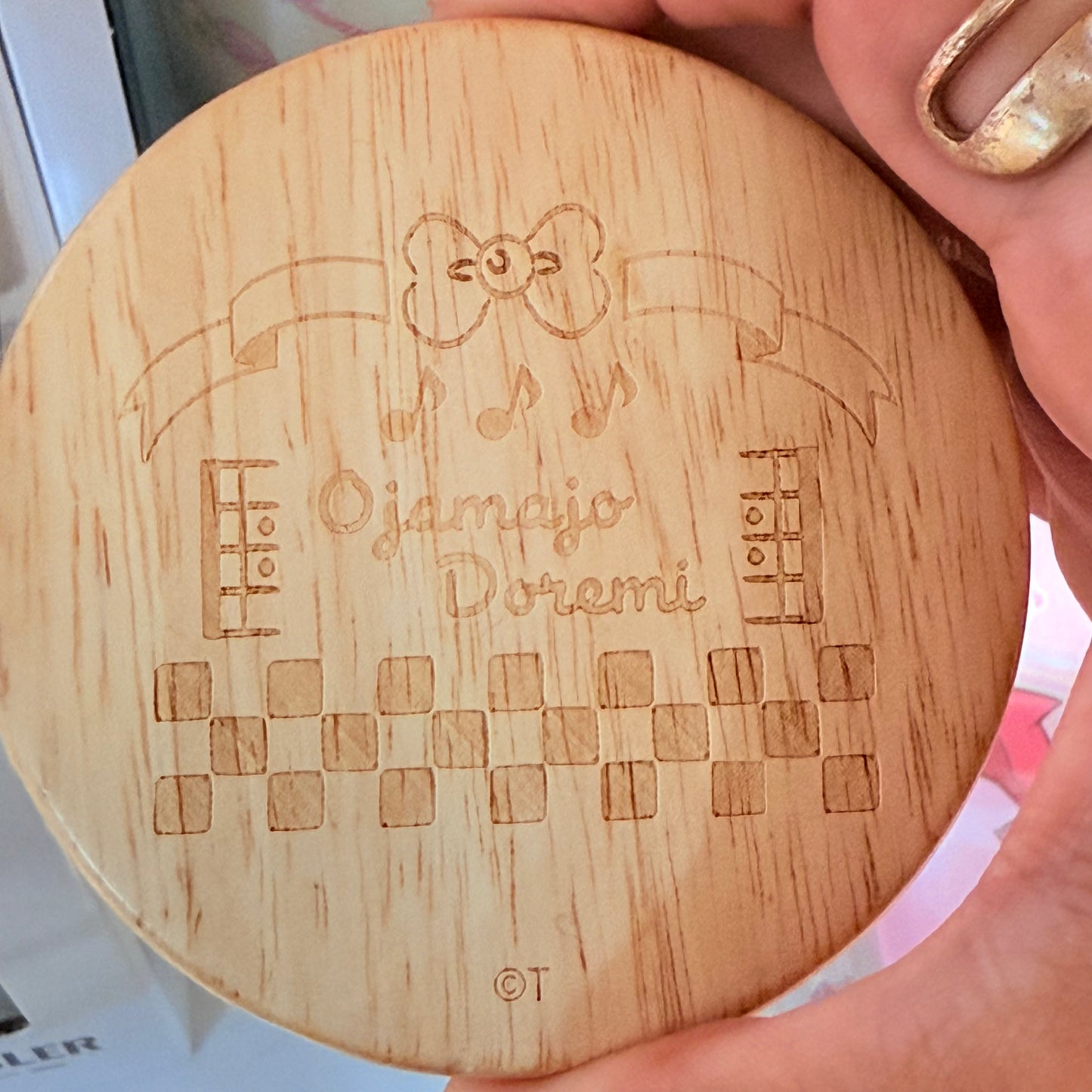 Ojamajo Doremi Stainless Steel Tumbler with Wooden Lid - Doremi Official Store