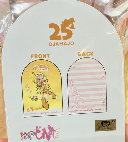 Ojamajo Doremi die-cut memo pad, 6 designs [M size 1/2] - Doremi Official Store