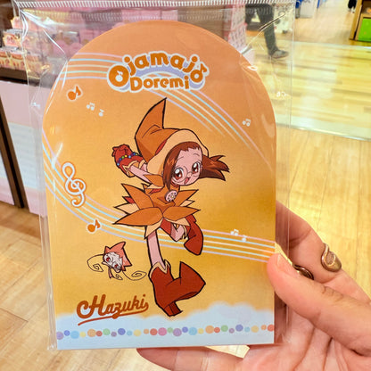 Ojamajo Doremi die-cut memo pad, 6 designs [M size 1/2] - Doremi Official Store