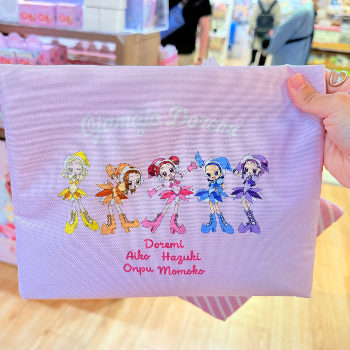 Ojamajo Doremi 3-piece Pouch Set (Pink) - Doremi Official Store